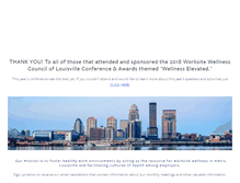 Tablet Screenshot of louisvilleworksitewellness.org